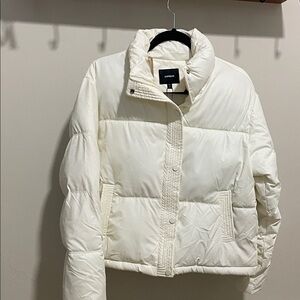 Cider Off-White Puffer Jacket
